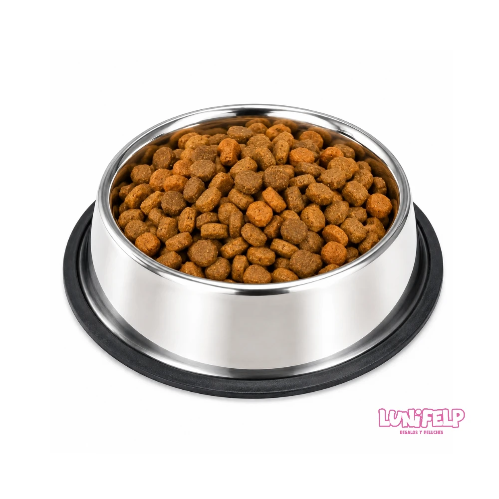 Plato para Mascotas en Acero Inoxidable - 30 cm