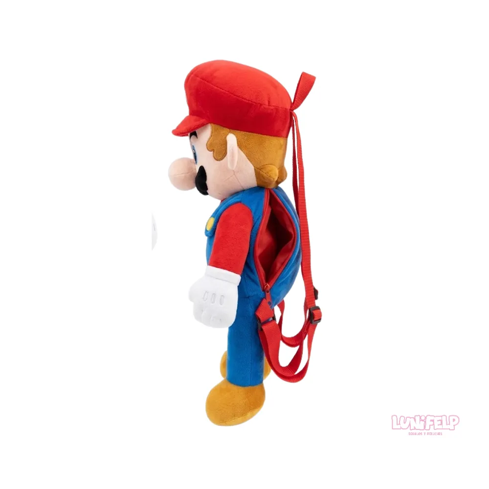 Mochila de Peluche Mario Bros - 44 cm - Imagen 4