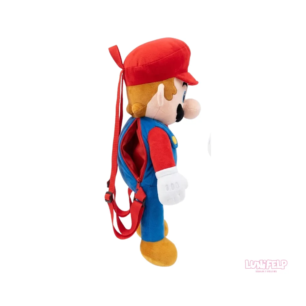 Mochila de Peluche Mario Bros - 44 cm - Imagen 2