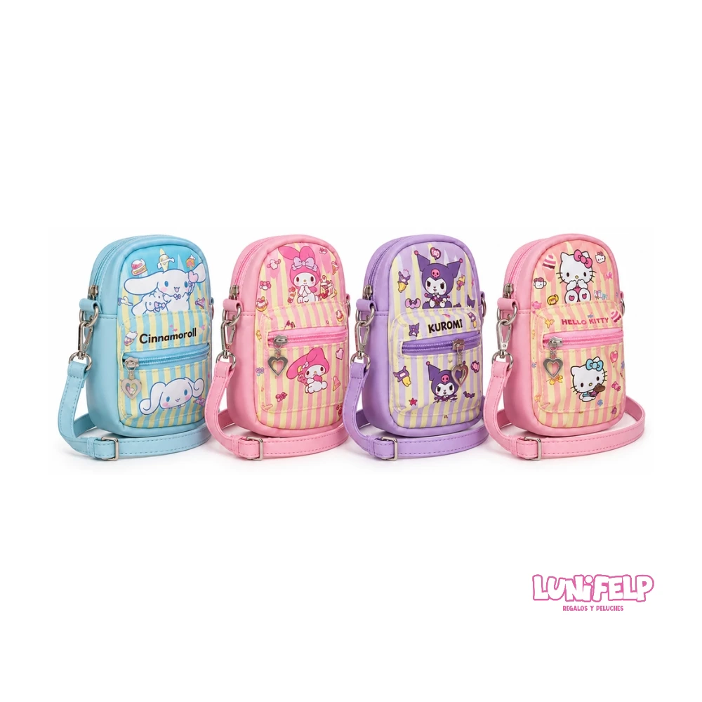 Mini Bolso Monedero Sanrio con Correa