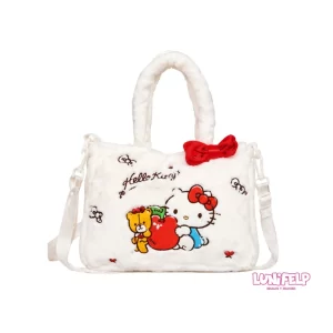 Bolso de Felpa Sanrio de Mano y Correa Ajustable Manos Libres