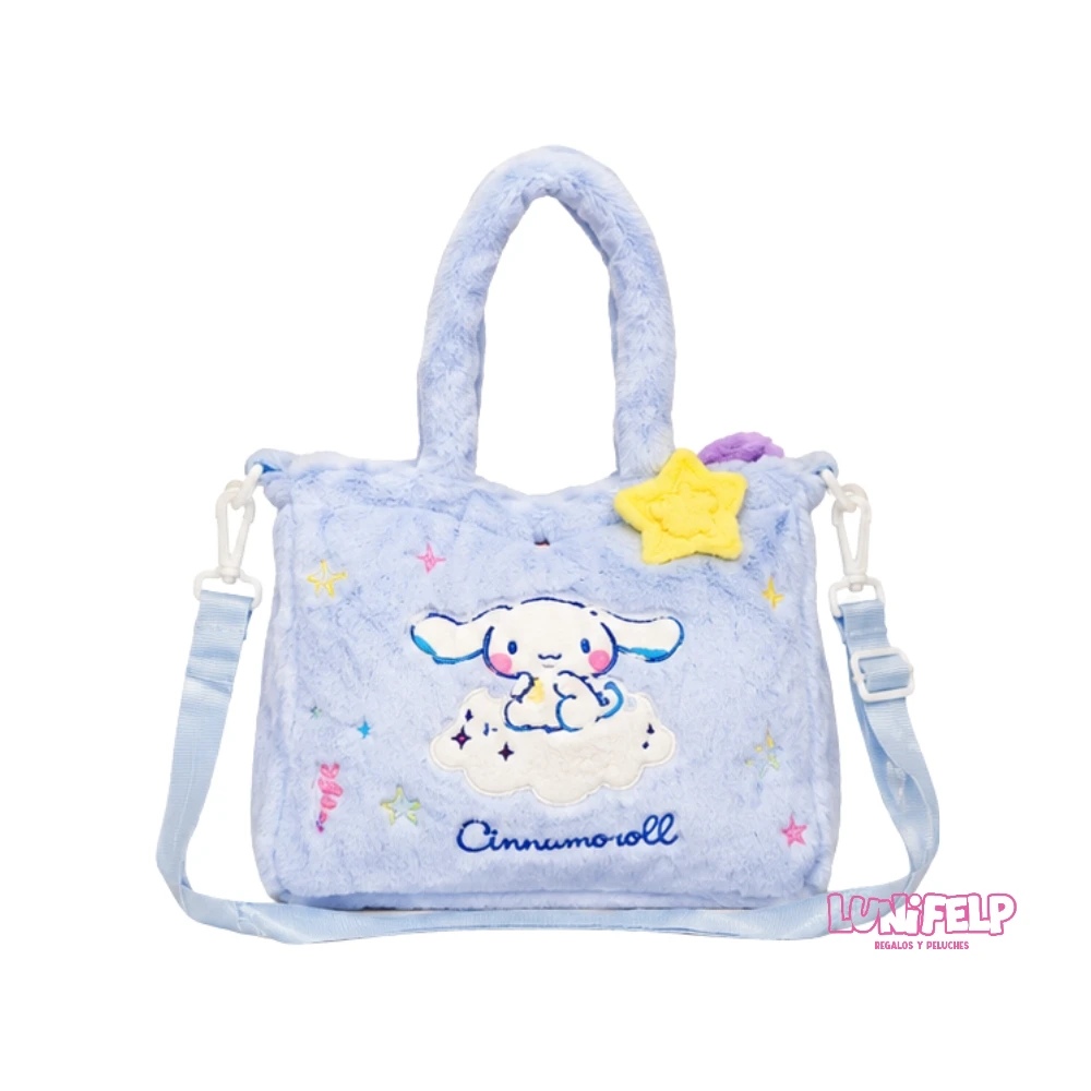 Bolso de Felpa Sanrio de Mano y Correa Ajustable Manos Libres - Imagen 2