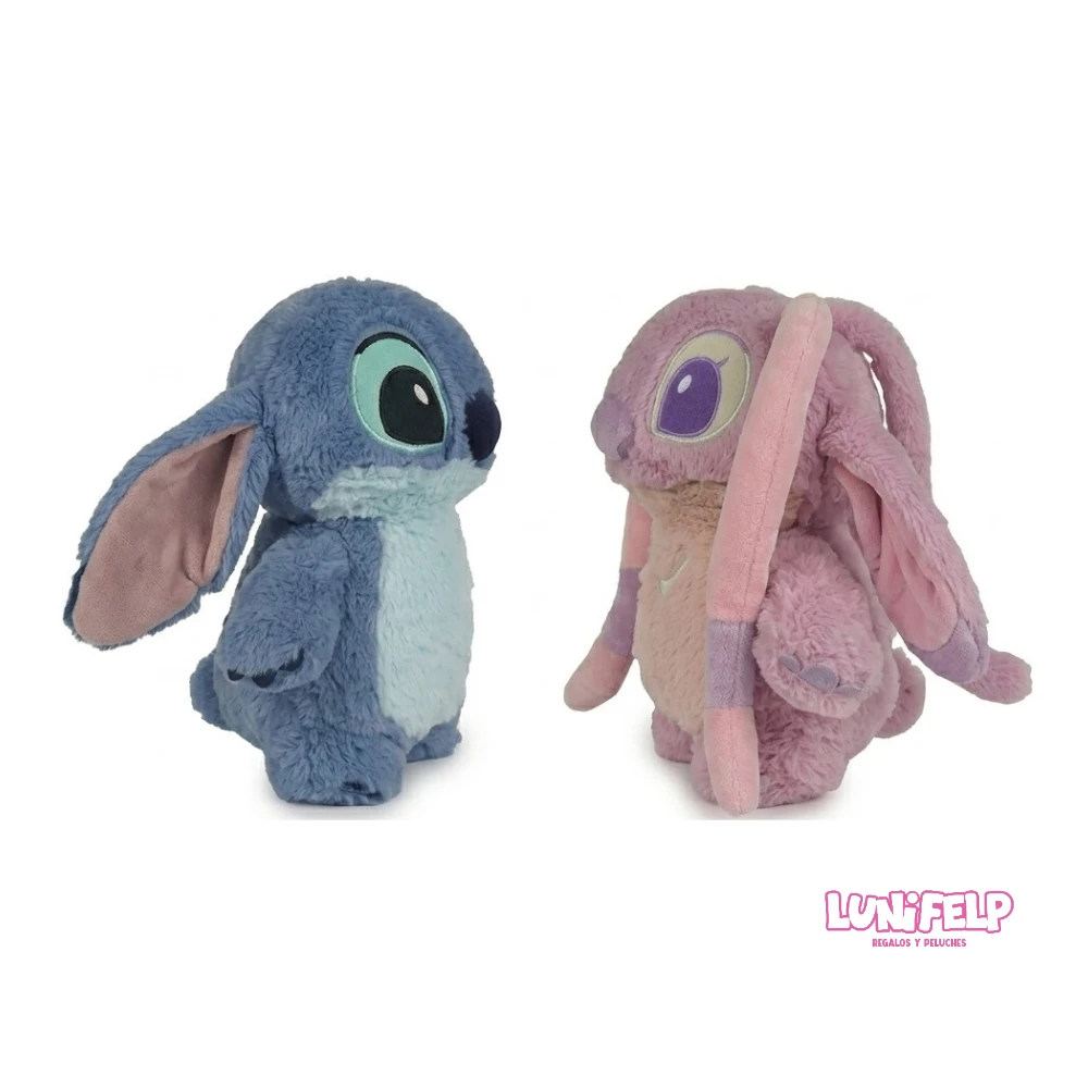 Bolsa Terapéutica de Agua Caliente Peluche Stitch y Ángel - Imagen 4