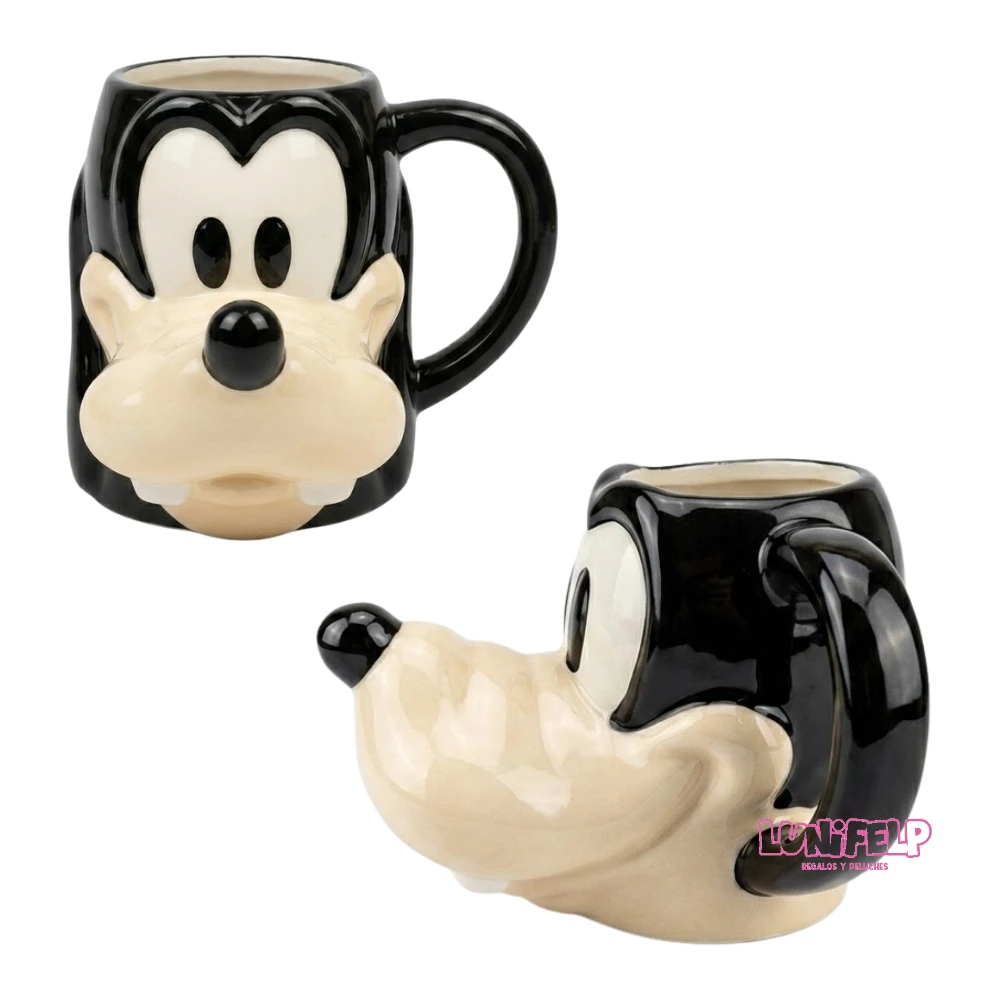 Taza de Cerámica 3D con Forma de Goofy (Disney) - Imagen 4
