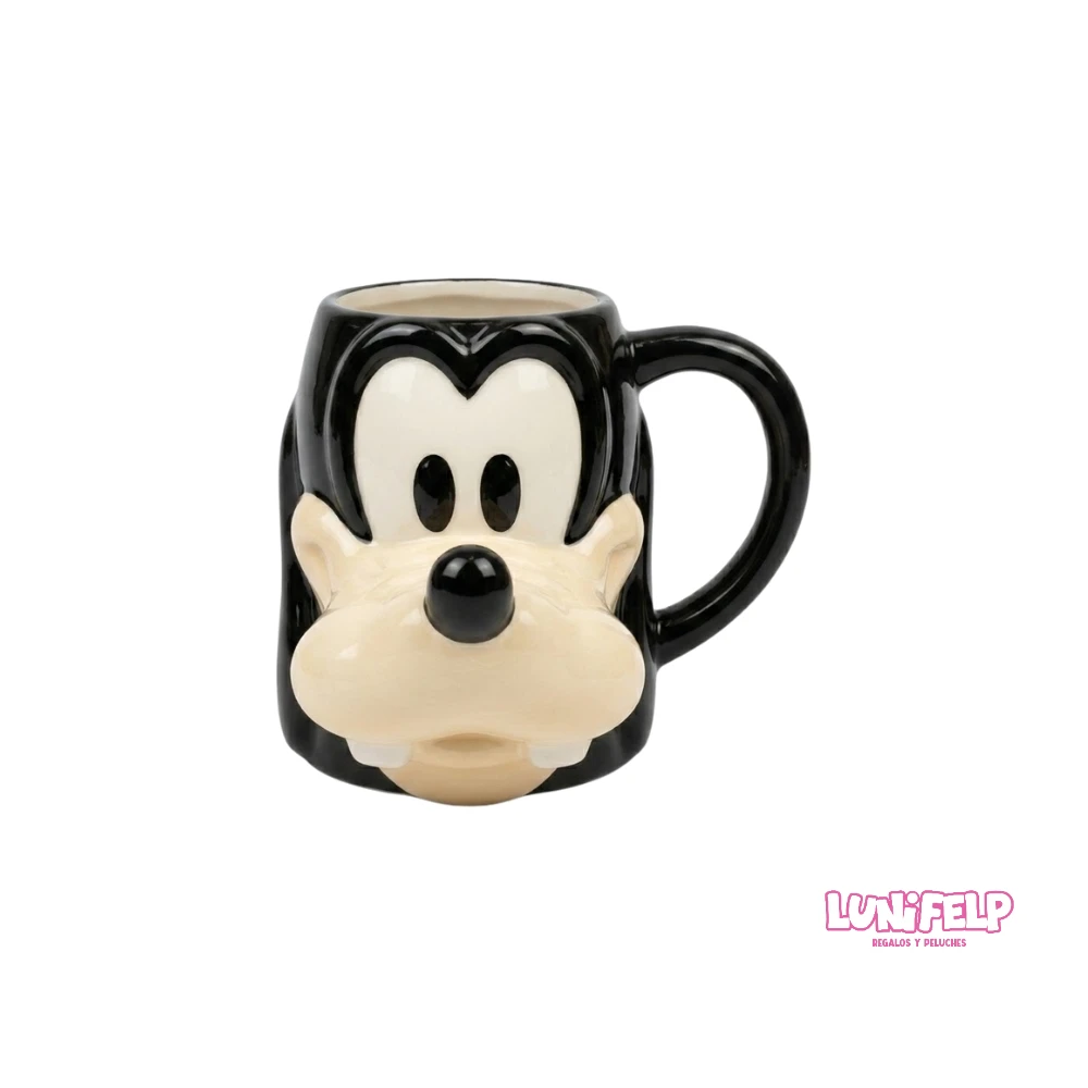 Taza de Cerámica 3D con Forma de Goofy (Disney)