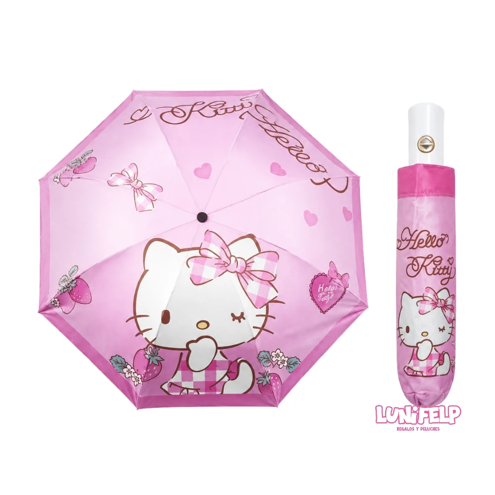 Sombrilla Hello Kitty con Protección UV