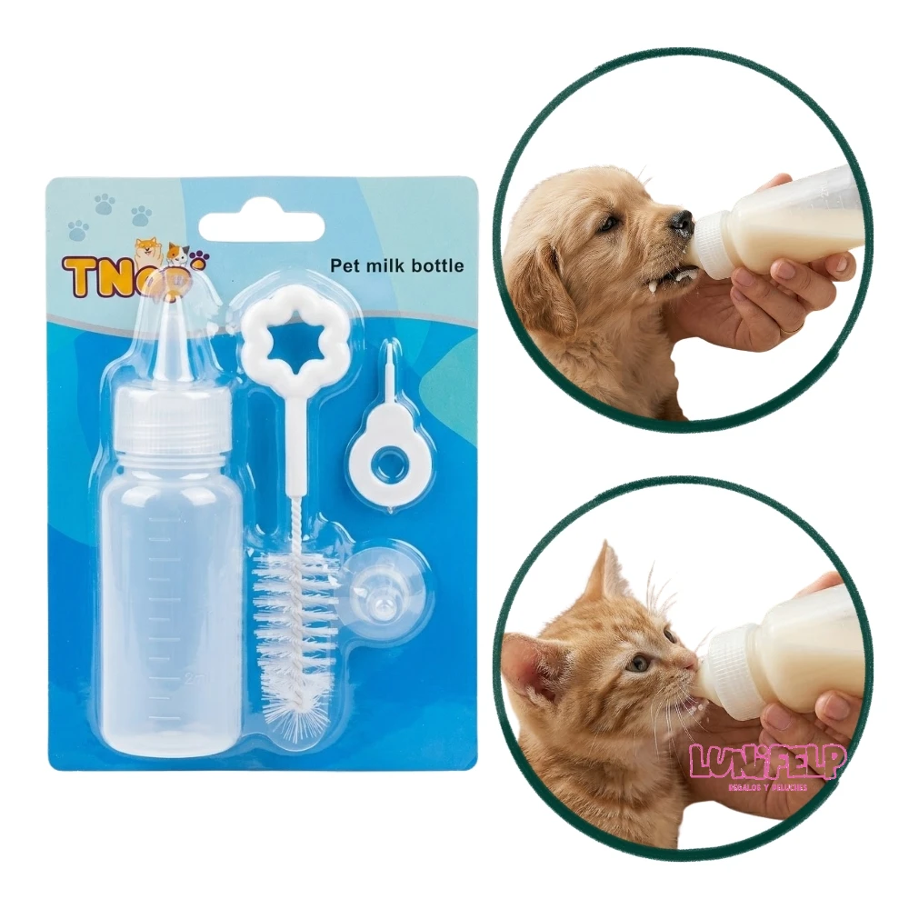Kit de Biberón para Crías de Mascotas