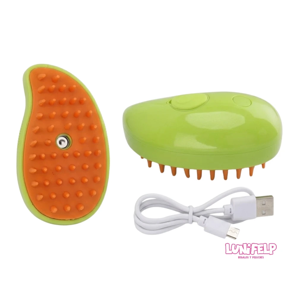 Cepillo de Vapor 3 en 1 para Mascotas