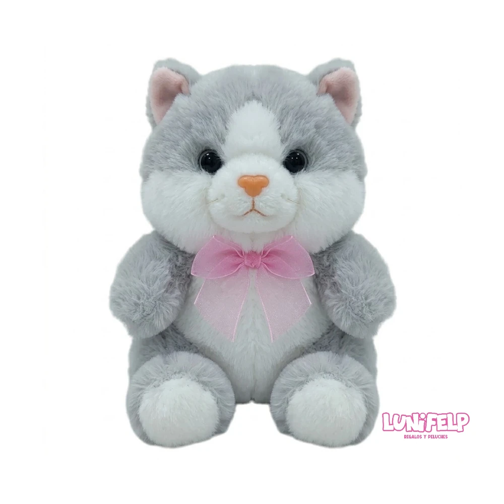 Peluche Gatito Mini 20 cm Suave y Tierno - Imagen 3