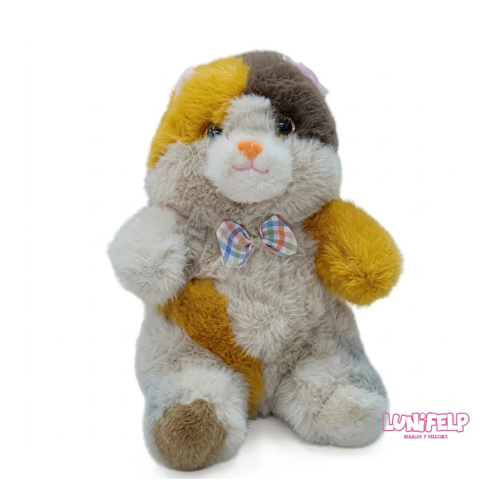 Peluche Gatito Mini 20 cm Suave y Tierno - Imagen 2