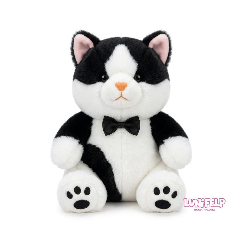 Peluche Gatito Mini 20 cm Suave y Tierno - Imagen 5