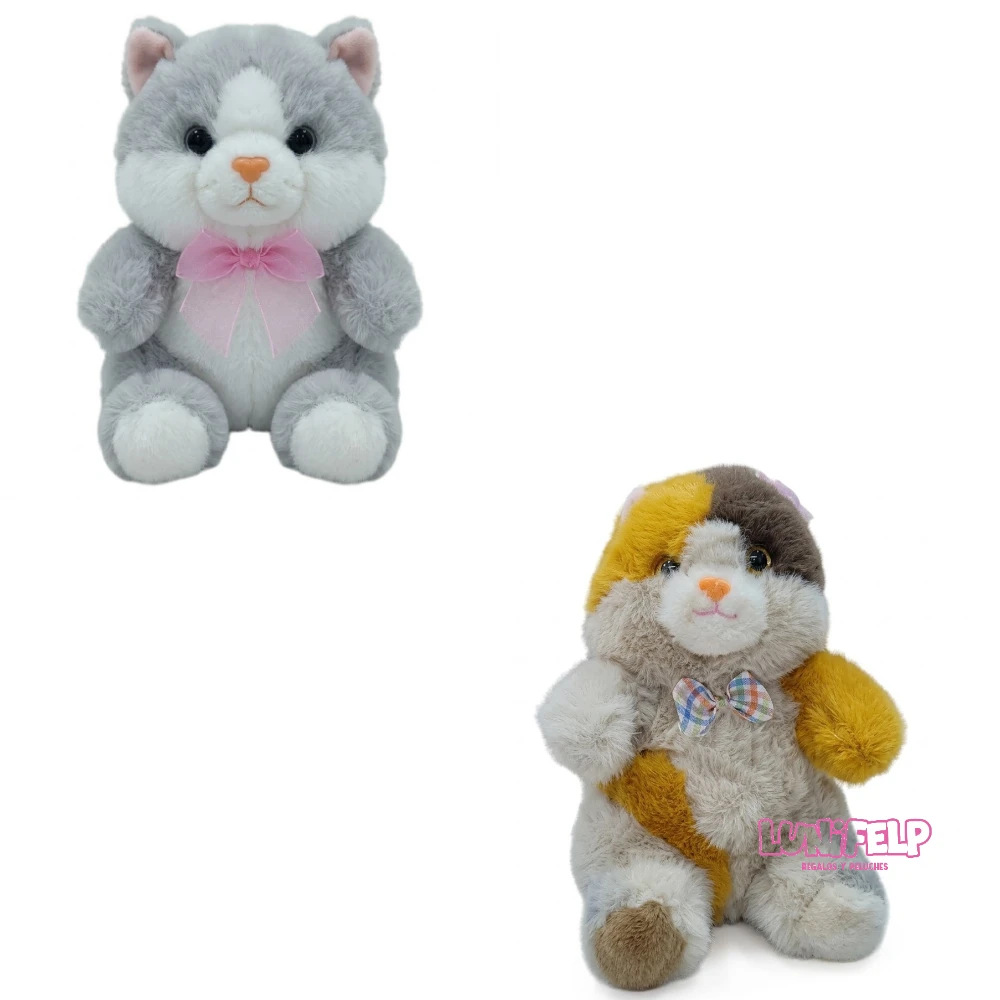 Peluche Gatito Mini 20 cm Suave y Tierno - Imagen 4
