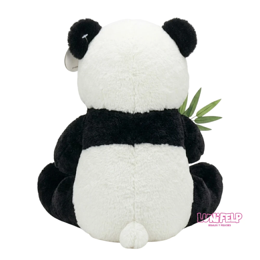 Peluche Oso Panda con Bambu 30 cm - Imagen 4