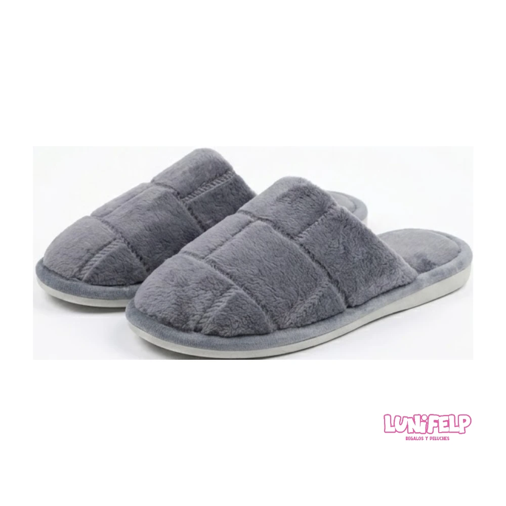 Pantuflas Adulto Acolchadas Suaves y Cómodas