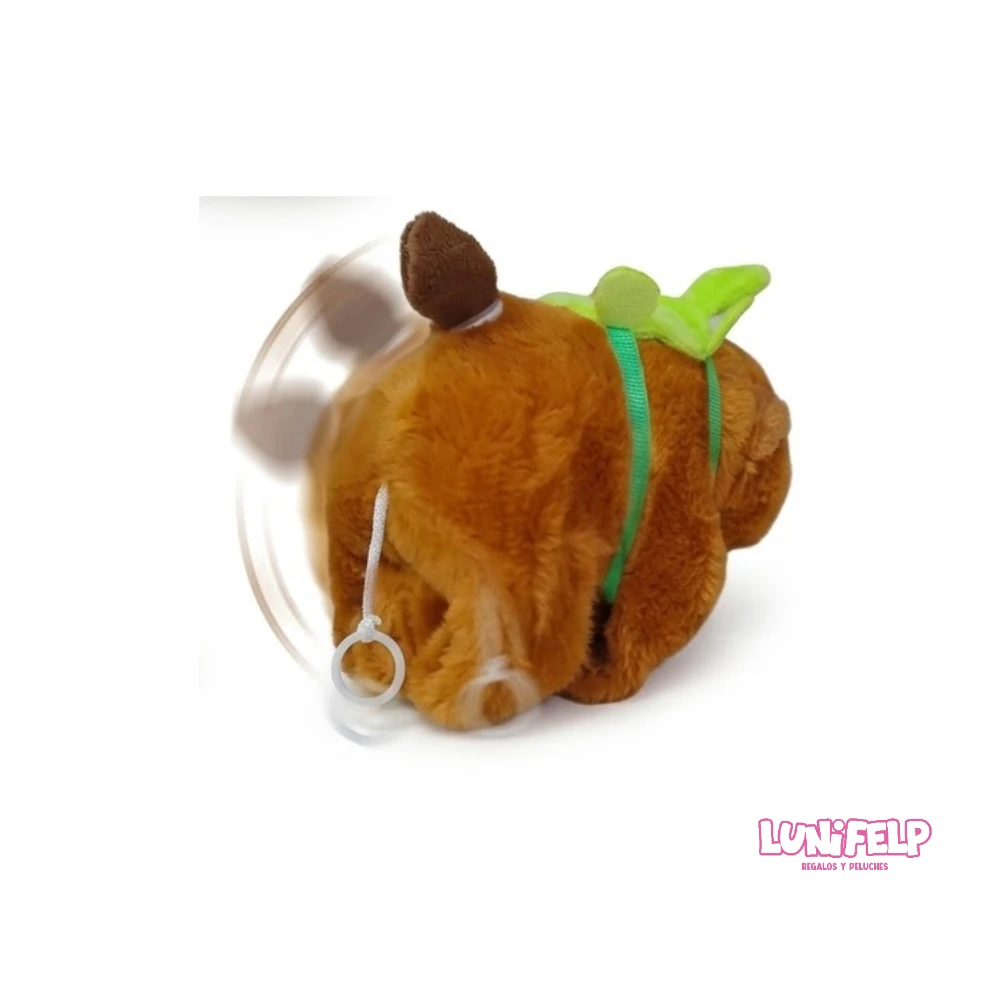 Peluche Capibara Movimiento Luz Sonido Manilla - Imagen 3