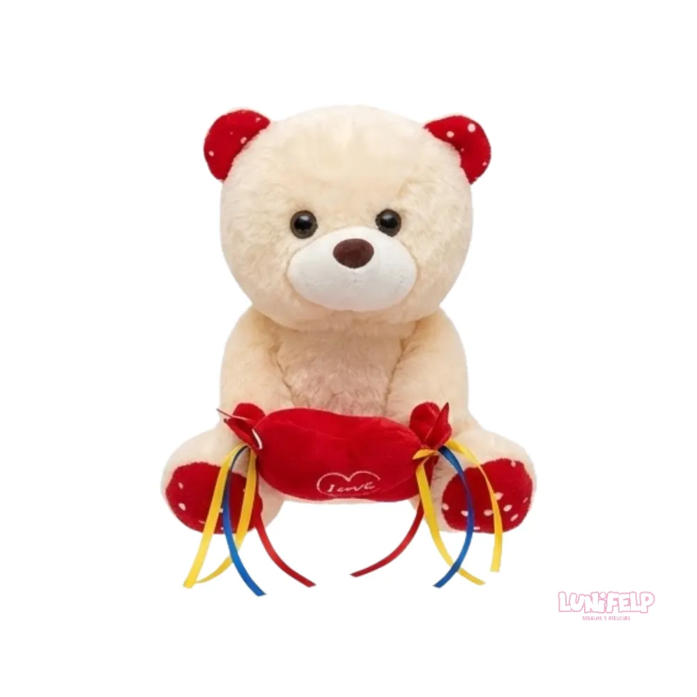 Peluche Oso con Accesorios - 20 cm - Imagen 3