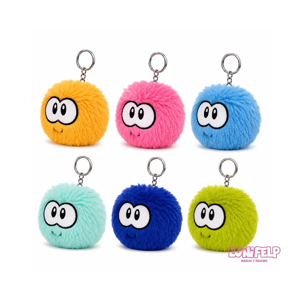 Llavero Peluche Pom-Pom de 10 cm