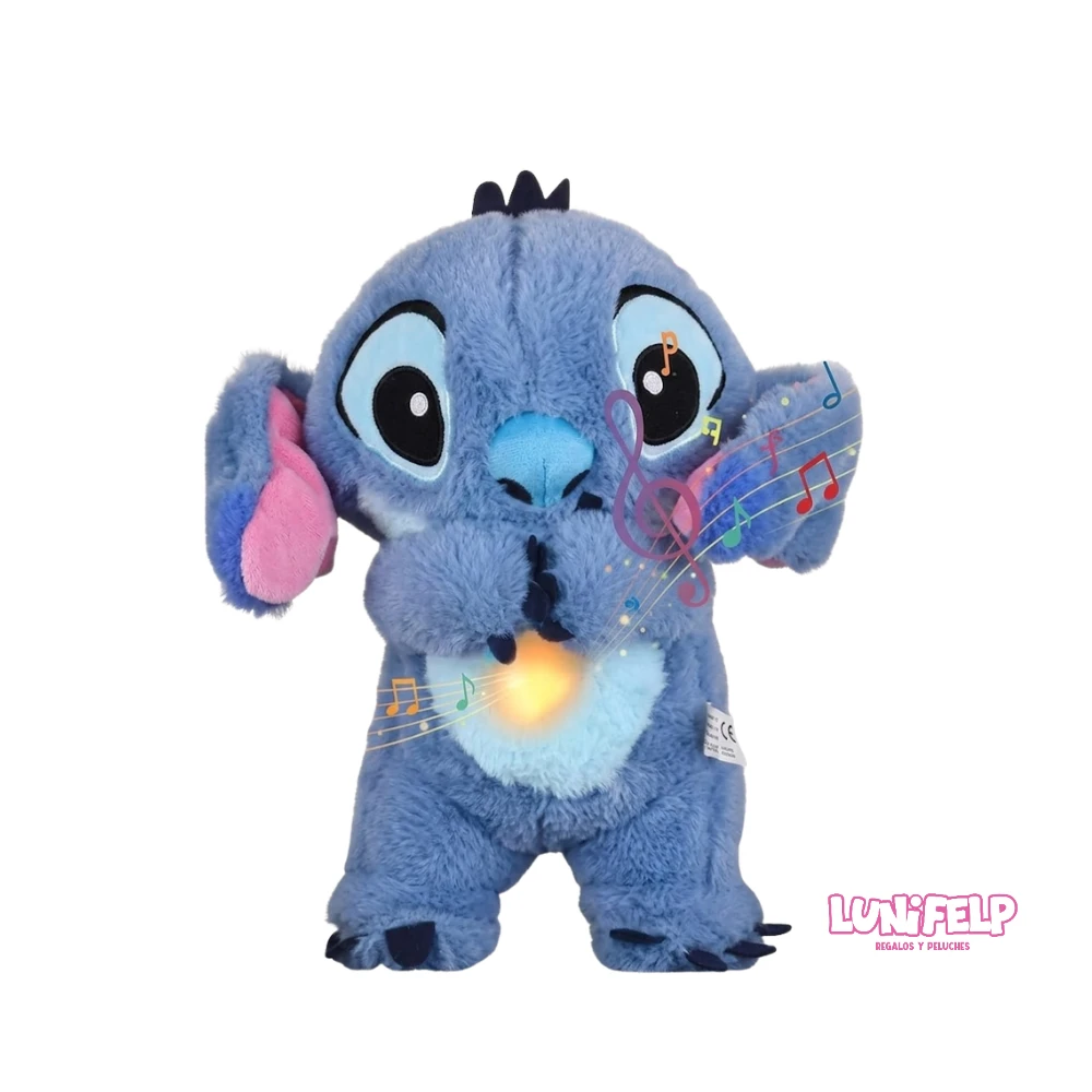Peluche Stitch Musical con Luz y Sonido