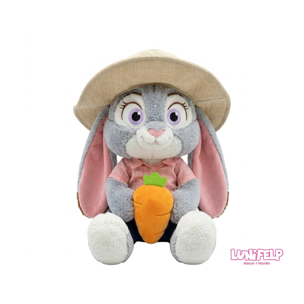 Peluche Conejita Judy Hopps Granjera de Zootopia (35 cm) - Imagen 2