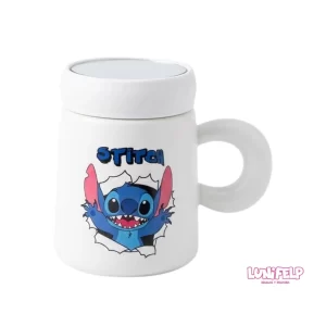 Mug Tapa Espejo Lilo & Stitch