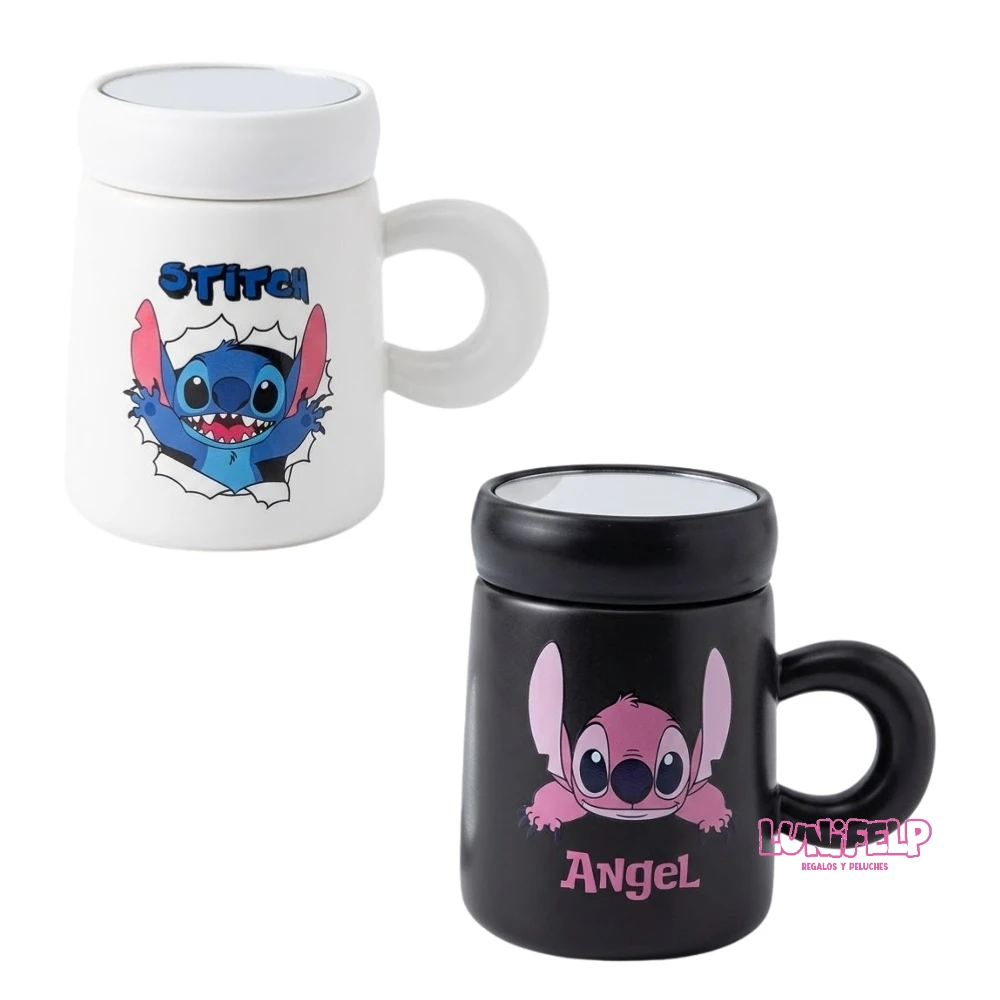 Mug Tapa Espejo Lilo & Stitch - Imagen 4