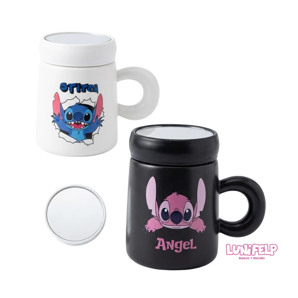 Mug Tapa Espejo Lilo & Stitch - Imagen 5