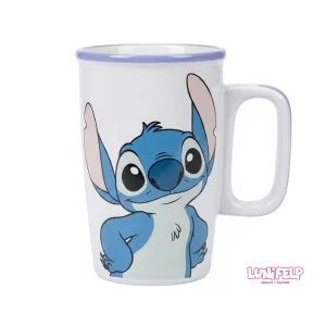 Mug Alto de Cerámica Stitch Original Disney