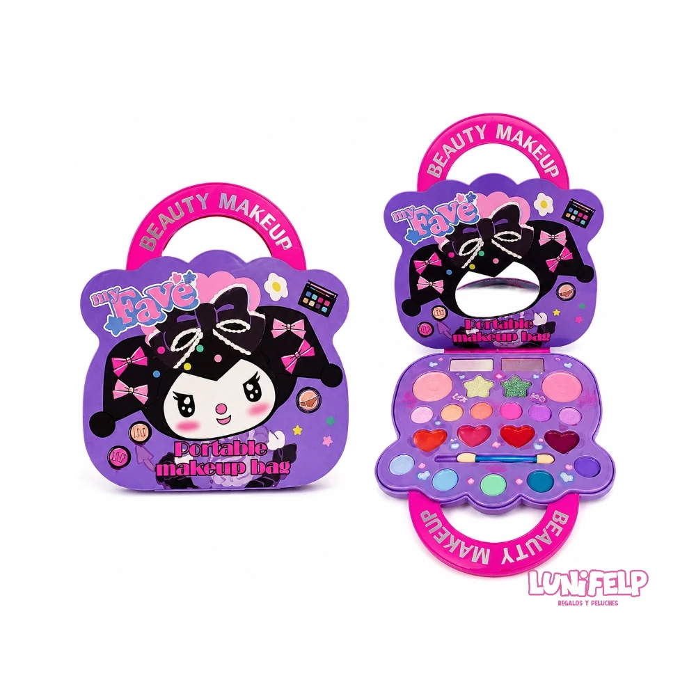 Kit de Maquillaje Infantil en Estuche Portátil Temático