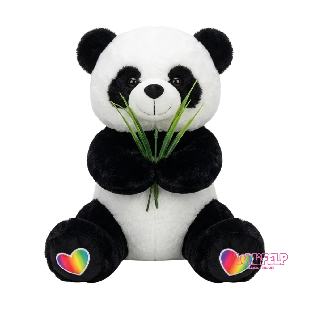 Peluche Panda Kawaii 40 cm Suave y Tierno
