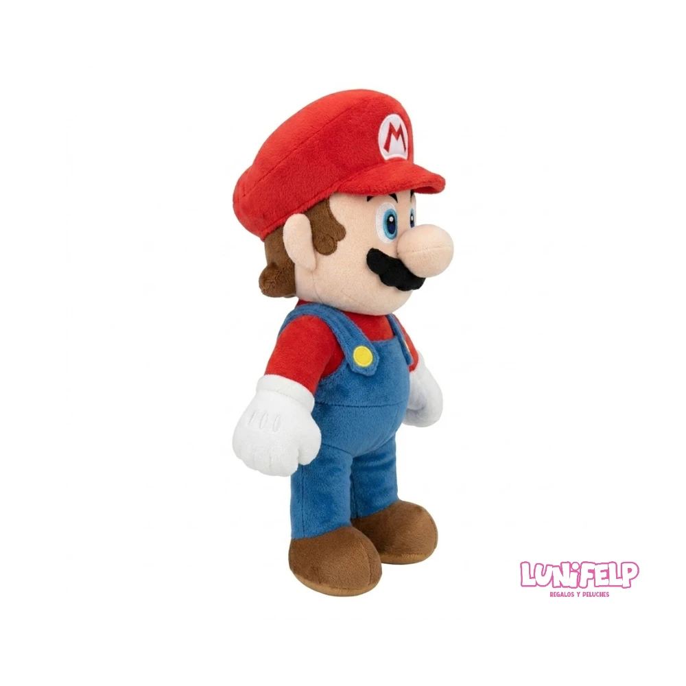 Peluche Mario Bros Nintendo 40 cm Mediano - Imagen 4