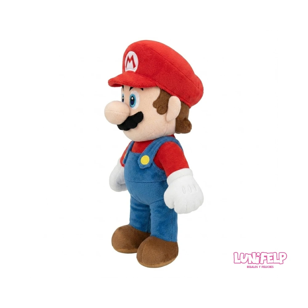 Peluche Mario Bros Nintendo 40 cm Mediano - Imagen 2