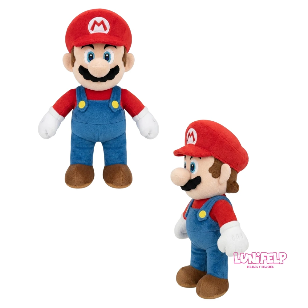 Peluche Mario Bros Nintendo 40 cm Mediano - Imagen 5
