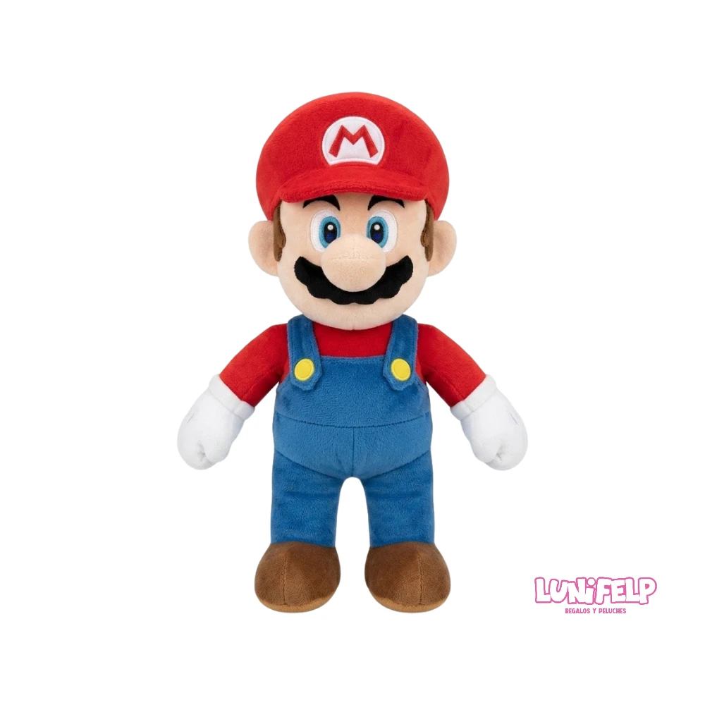 Peluche Mario Bros Nintendo 40 cm Mediano