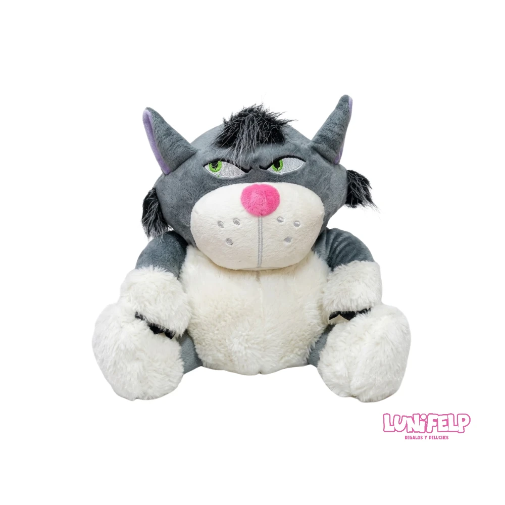 Peluche Gato Lucifer Cenicienta 24 cm