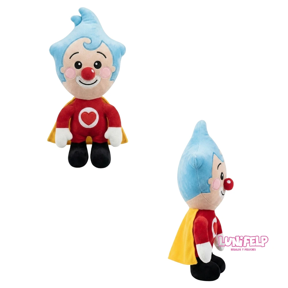 Peluche del Payaso Plim Plim con Capa (36 cm) - Imagen 3