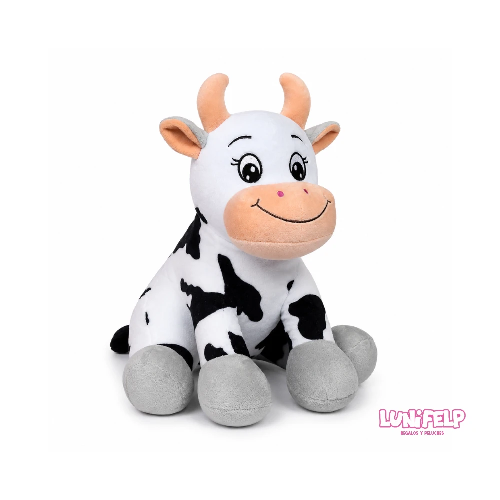 Peluche de Vaca Tierno - 25 cm