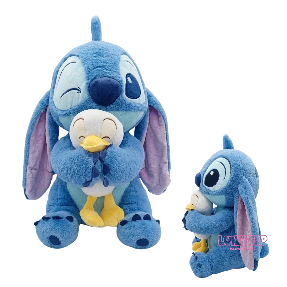 Peluche Stitch Grande con Pato 55 cm para regalo - Imagen 5