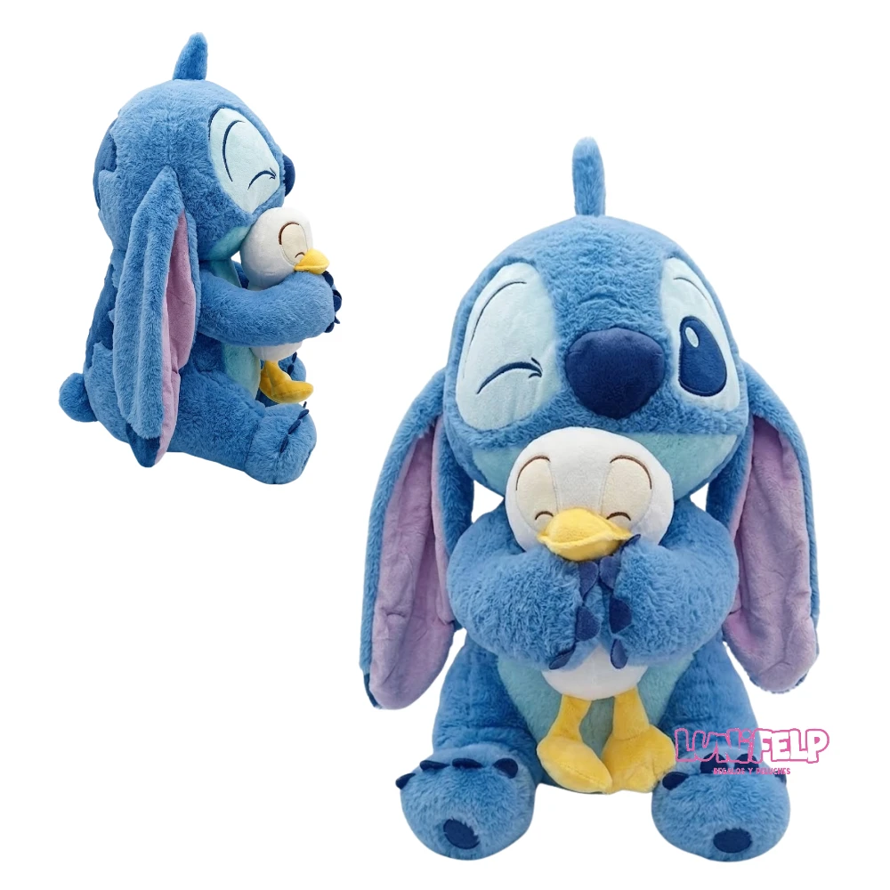 Peluche Stitch Grande con Pato 55 cm para regalo - Imagen 3