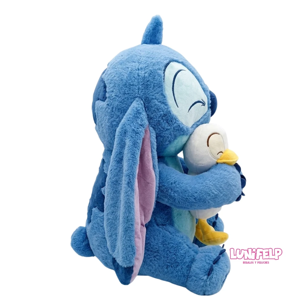 Peluche Stitch Grande con Pato 55 cm para regalo - Imagen 2