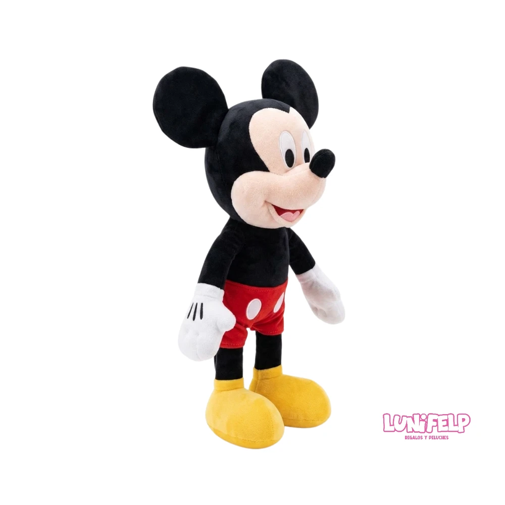 Peluche Mickey Mouse Disney 55 cm Grande Algodón Siliconado