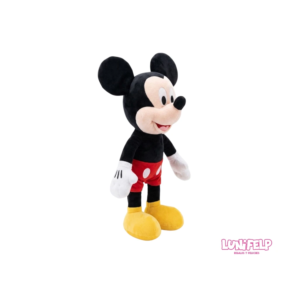Peluche Estilo Mickey Mouse 28 cm Suave y Tierno