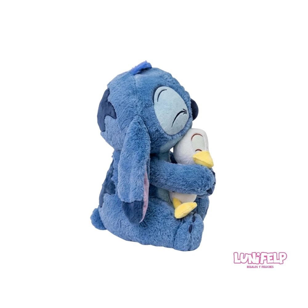 Peluche Stitch con Patito 45 cm Suave y Tierno - Imagen 5