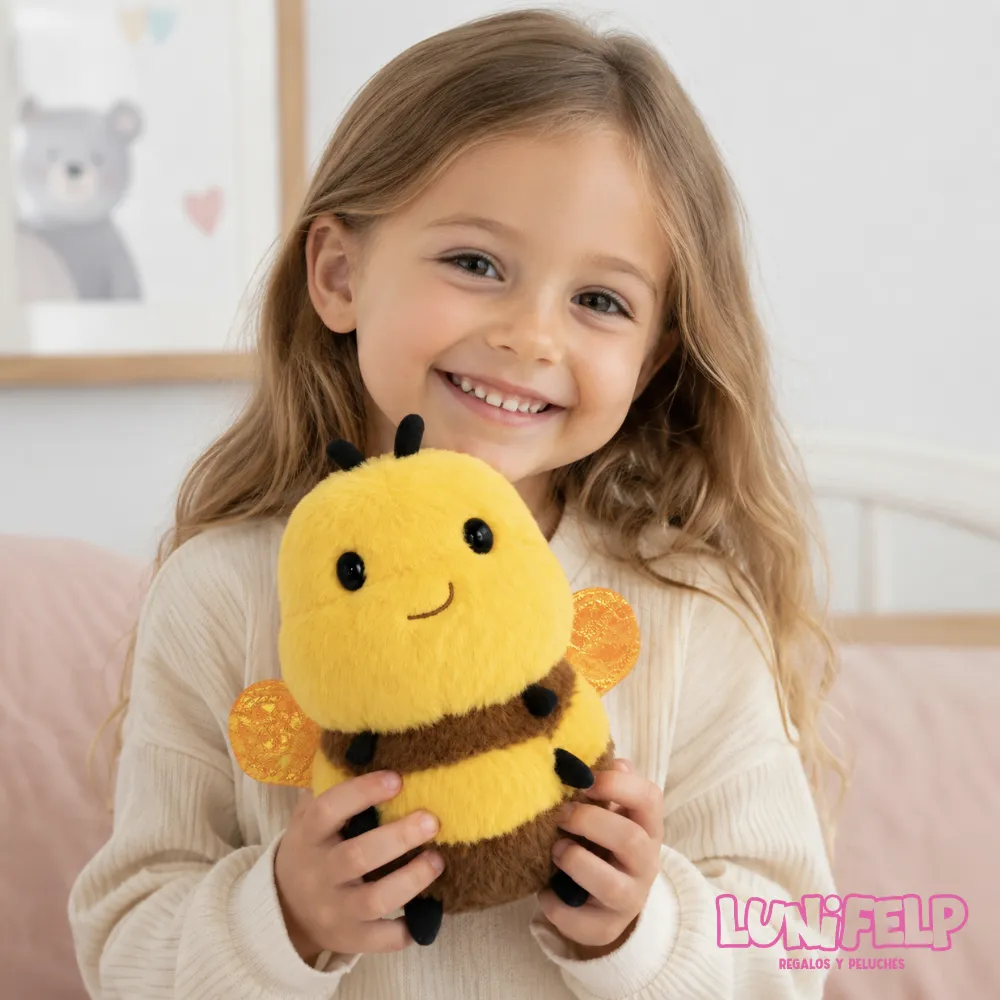 Abeja de Peluche Tierna - 23 cm - Imagen 5