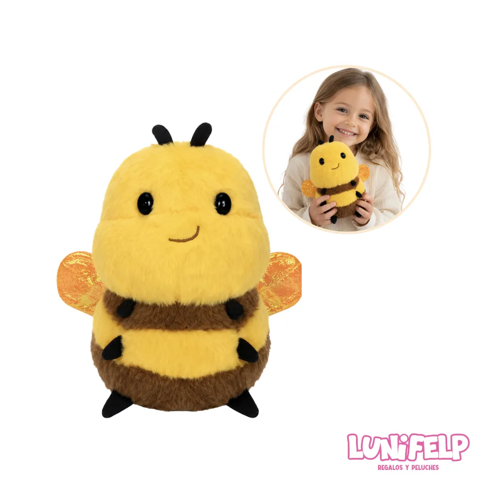 Abeja de Peluche Tierna - 23 cm - Imagen 2
