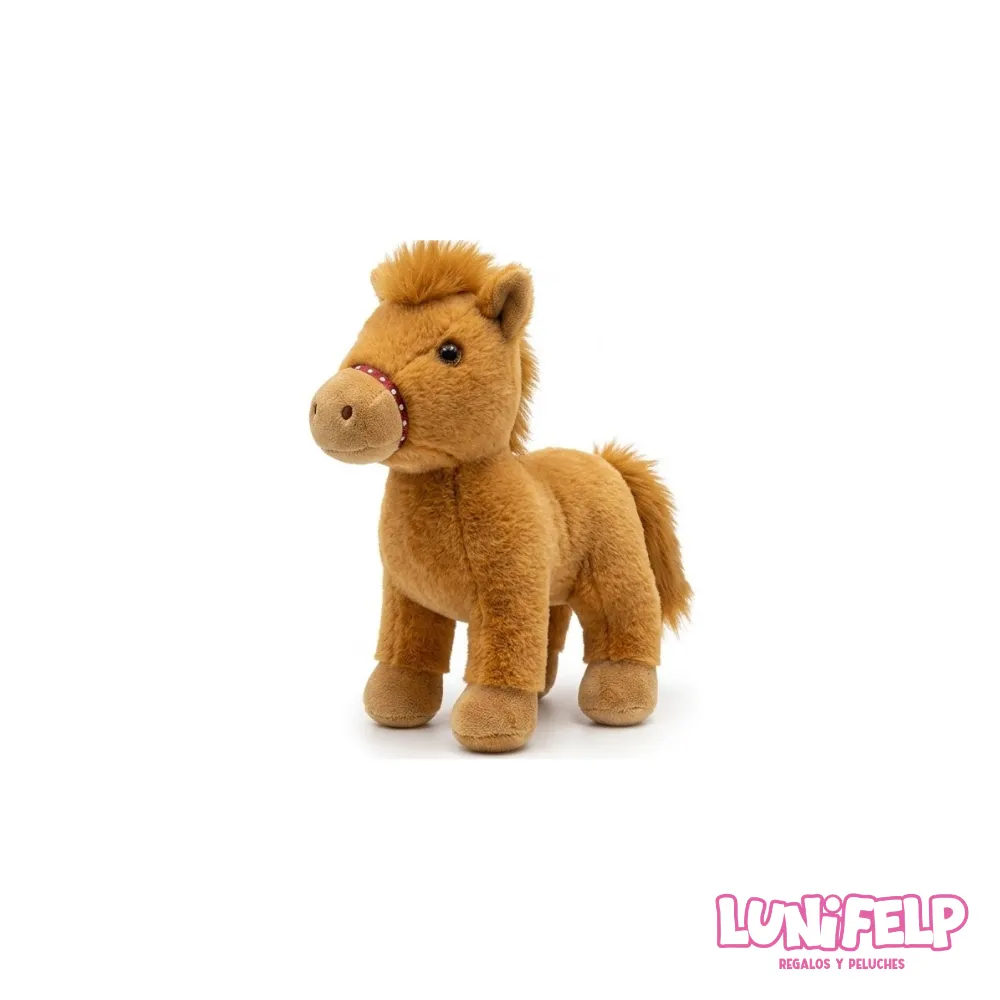 Peluche Caballito Dos Colores 18 cm - Imagen 5