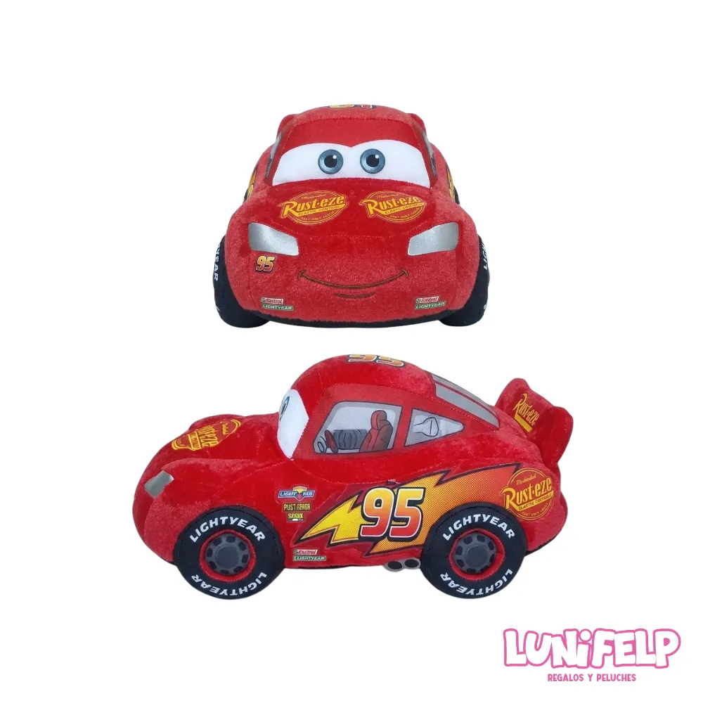 Peluche Rayo McQueen Cars 30cm - Imagen 5