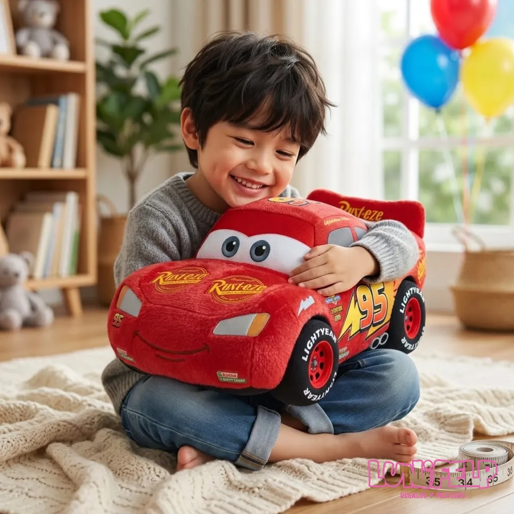 Peluche Rayo McQueen Cars 30cm - Imagen 4