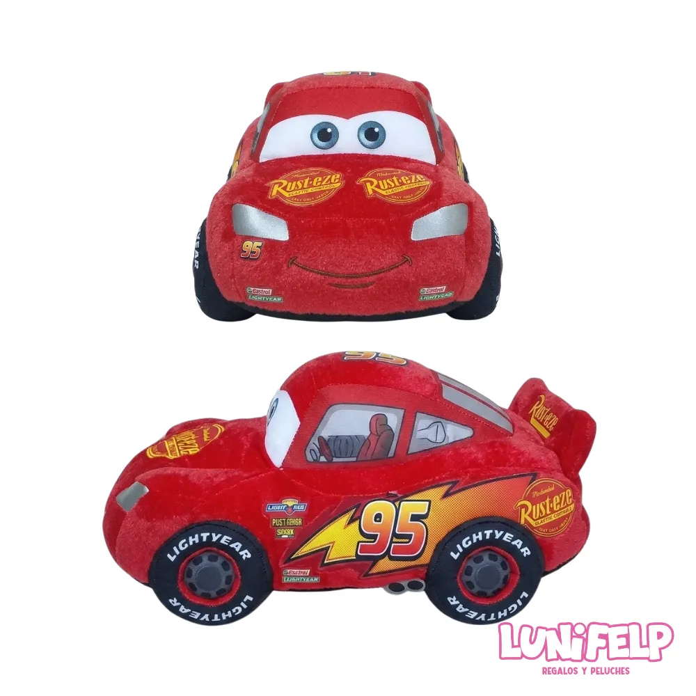 Peluche Rayo McQueen Cars 36cm - Imagen 5
