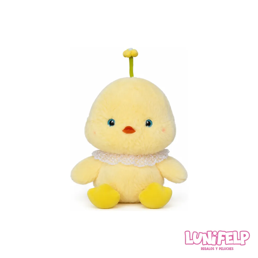Peluche Pollo Suave 33 cm