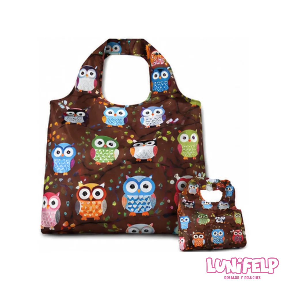 Bolsa Ecológica de Compras Reutilizable y Plegable